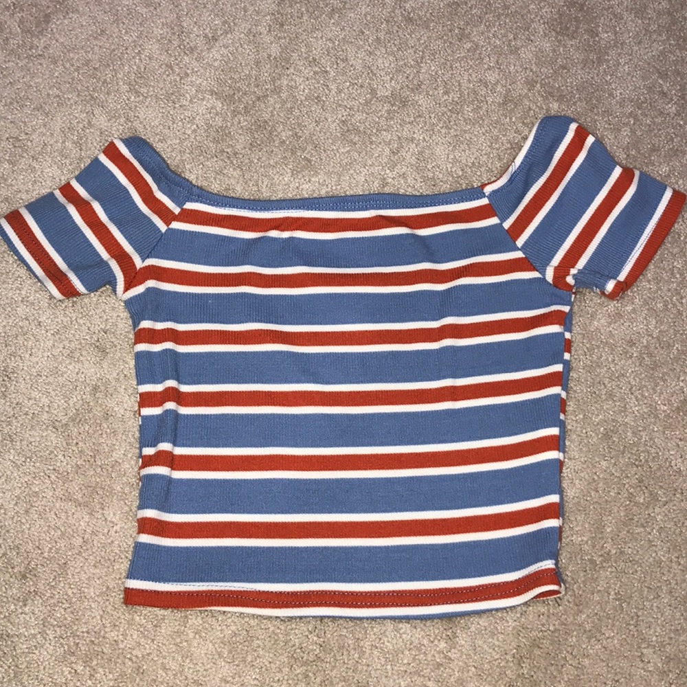 Striped croptop